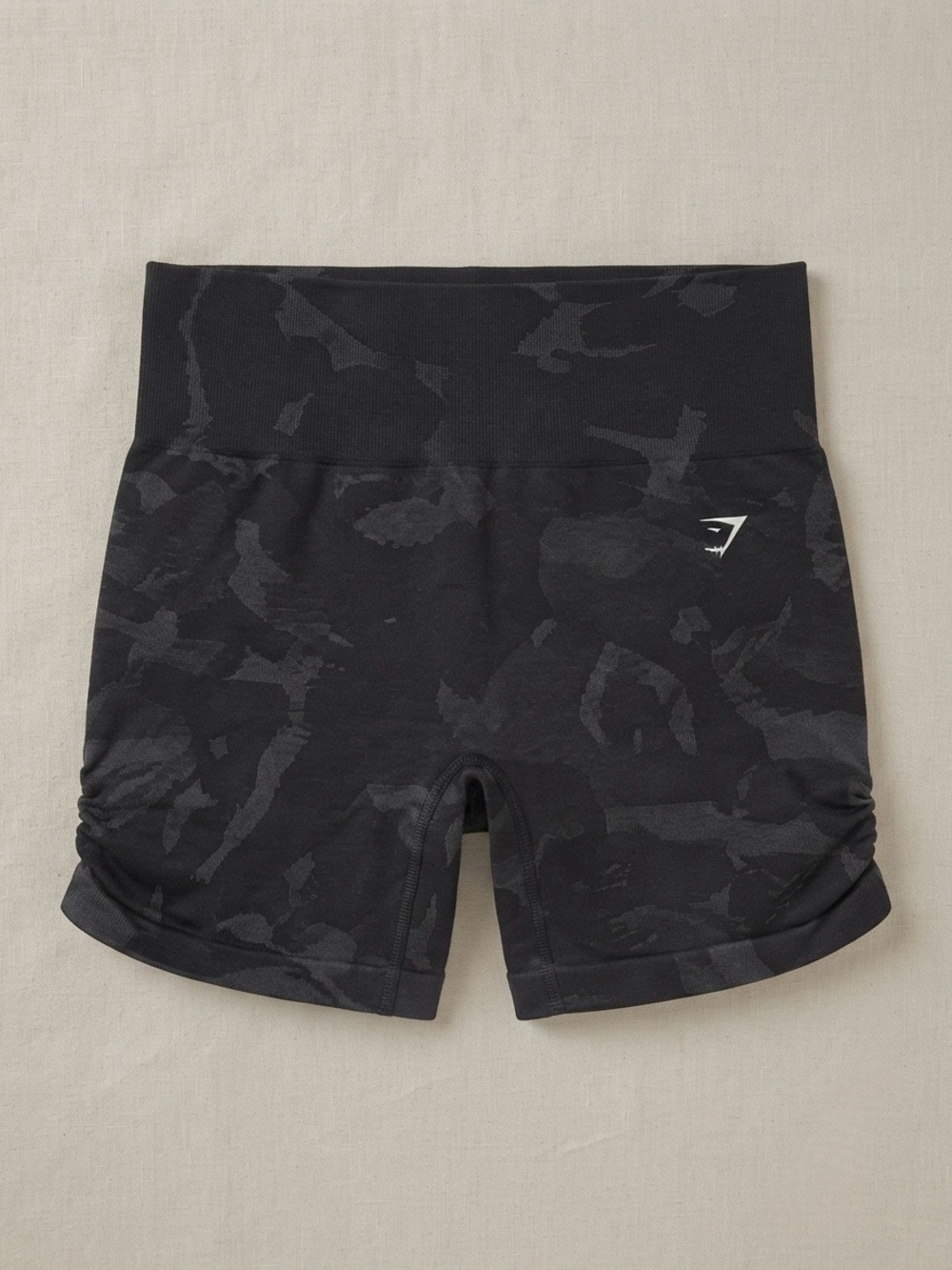 Gymshark Camo High-Waist Bike Shorts